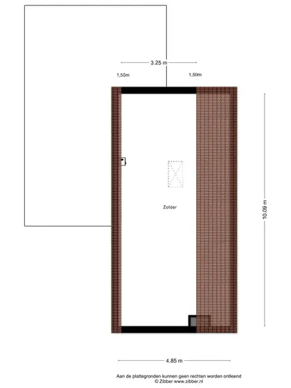 Plattegrond 3 van Jan Vaderstraat 6