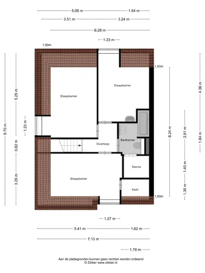 Plattegrond 2 van Paalhoofd 2