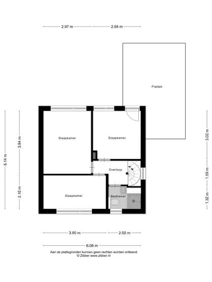 Plattegrond 2 van Ooststraat 8