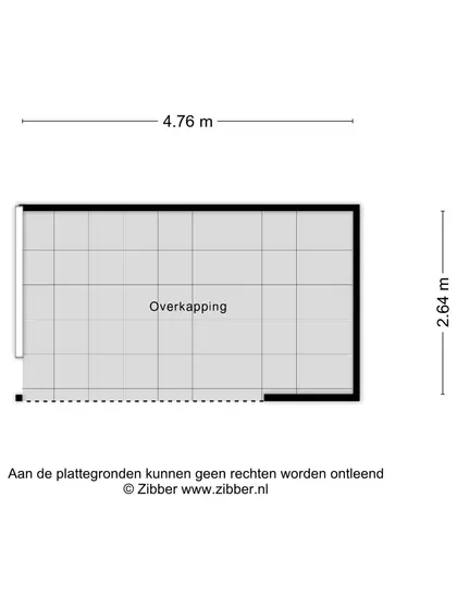 Plattegrond 4 van Ooststraat 8