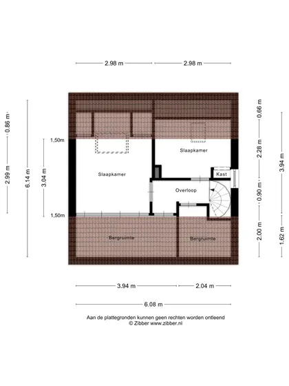 Plattegrond 3 van Ooststraat 8