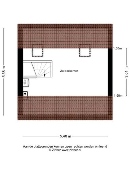 Plattegrond 3 van dr. B. Vaandragerstraat 19