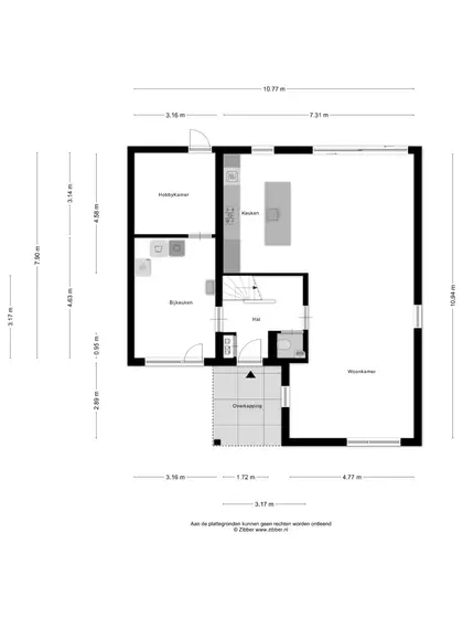 Plattegrond 1 van Nieuwe Land 17