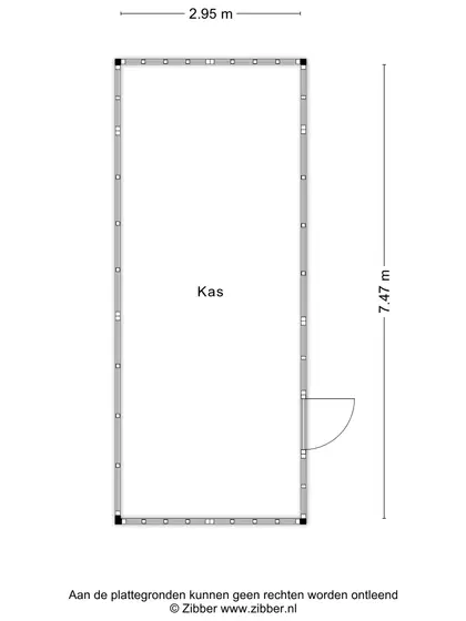 Plattegrond 6 van Boudewijnskerke 60