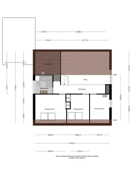 Plattegrond 2 van Magnolialaan 29R