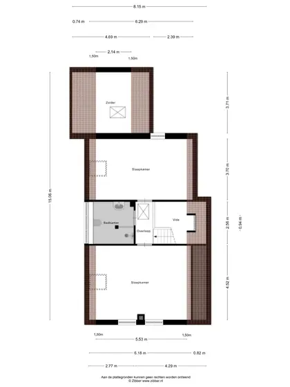 Plattegrond 2 van Eva Besnyöstraat 20