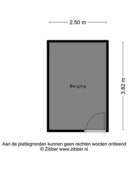 Plattegrond 3 van Veldzigt 19