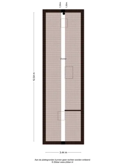 Plattegrond 3 van Pioniersweg 3