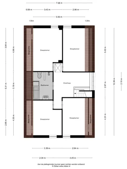Plattegrond 2 van Grote Abeele 2