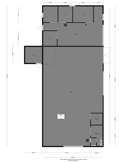 Plattegrond 3 van Grote Abeele 2