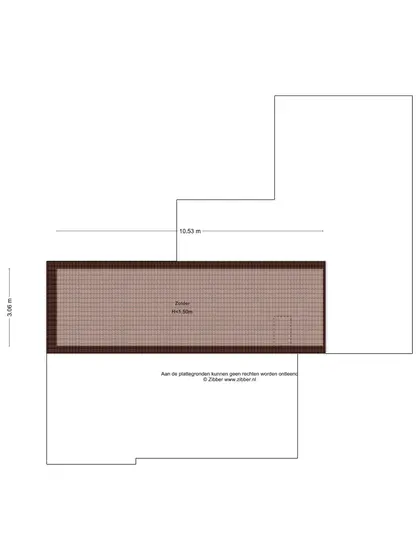 Plattegrond 3 van Populierenlaan 6R