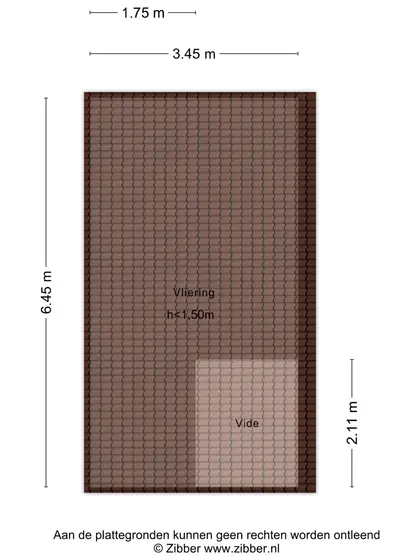 Plattegrond 5 van Zwinstraat 2