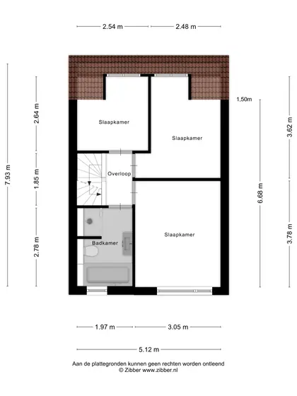 Plattegrond 2 van Seintoren 13