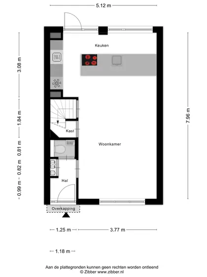 Plattegrond 1 van Seintoren 13