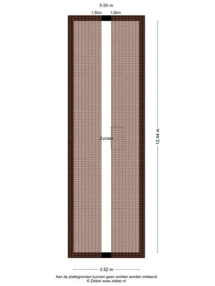 Plattegrond 3 van Wilgenhoekweg 26B