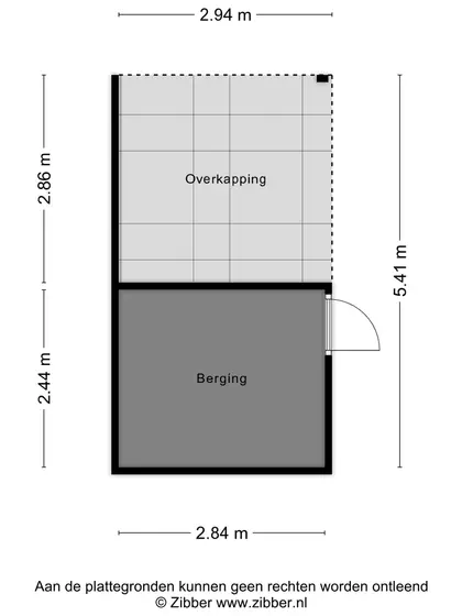 Plattegrond 3 van Duinbeekseweg 13
