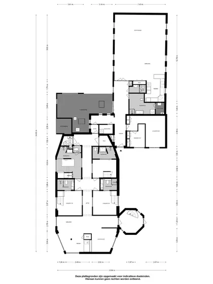 Plattegrond 1 van Fort den Haakweg 16