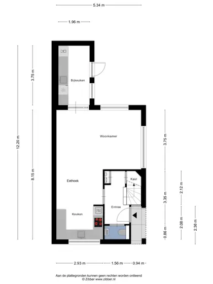 Plattegrond 1 van Lantsheerstraat 2