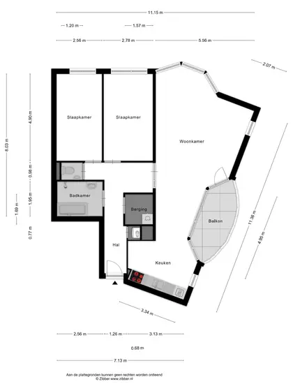 Plattegrond 1 van Meestoof 69