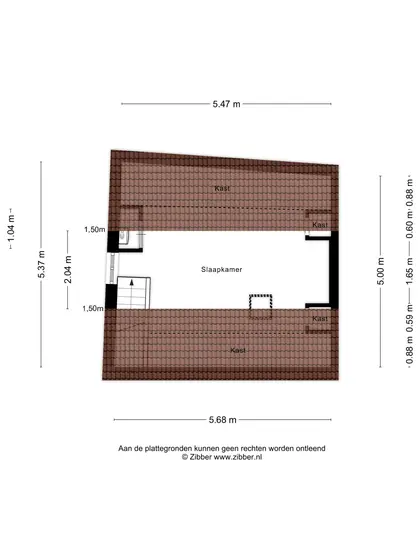 Plattegrond 4 van Oudestraat 17