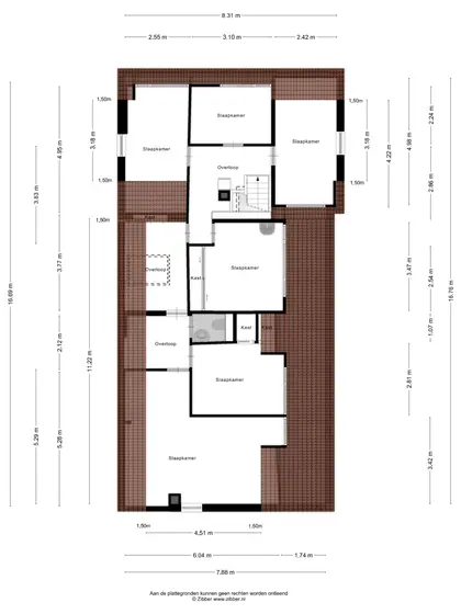 Plattegrond 2 van Noordweg 62