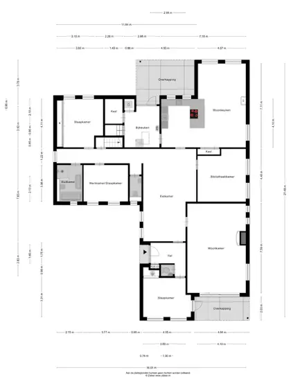Plattegrond 1 van Zwanenlaan 10