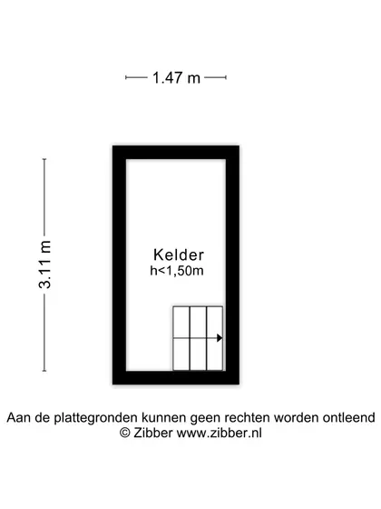 Plattegrond 3 van Zwanenlaan 10