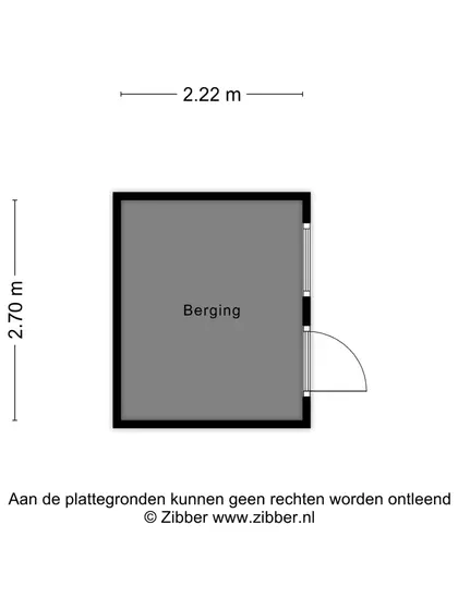 Plattegrond 3 van Vroonweg 2A 6