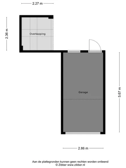 Plattegrond 5 van Bogardstraat 5