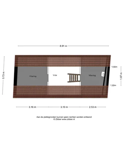 Plattegrond 4 van Bogardstraat 5