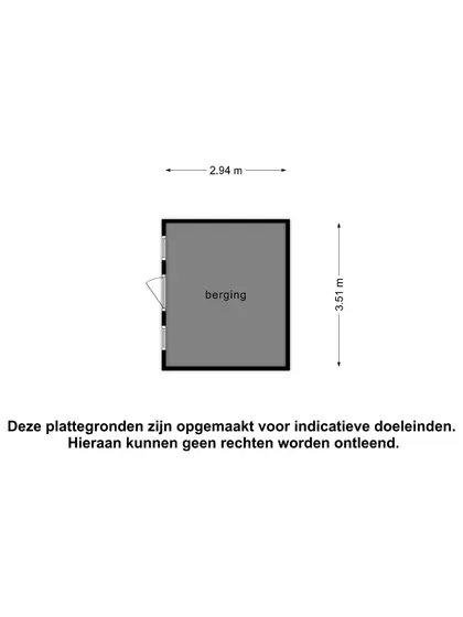 Plattegrond 3 van Eikenlaan 4R