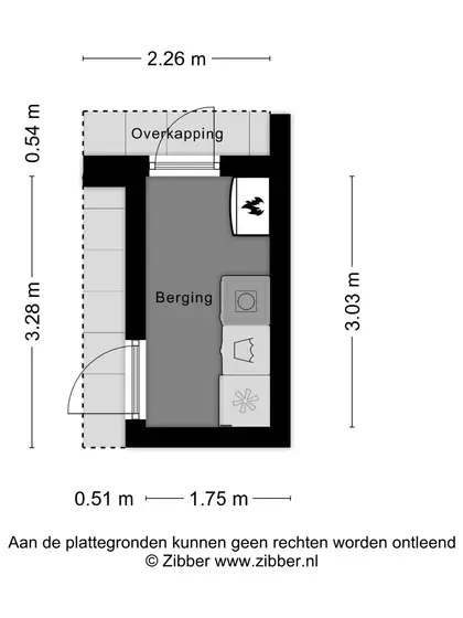 Plattegrond 3 van Zeesterlaan 12R