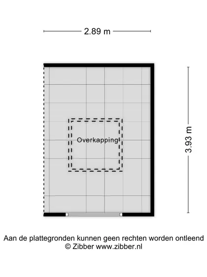 Plattegrond 4 van Bisschopstraat 37