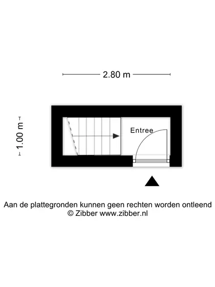 Plattegrond 2 van Keldermansstraat 1