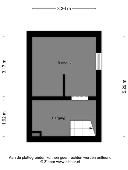 Plattegrond 3 van Keldermansstraat 1