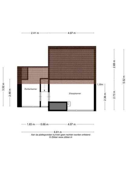 Plattegrond 3 van Sir Winston Churchill-laan 29