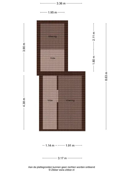 Plattegrond 3 van Oude Vlissingseweg 71
