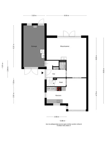 Plattegrond 1 van Bakkersland 32