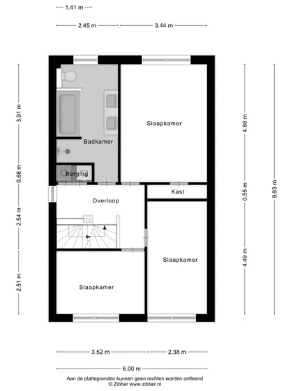 Plattegrond 2 van Bakkersland 32