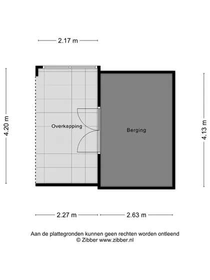 Plattegrond 4 van Oostweg 6