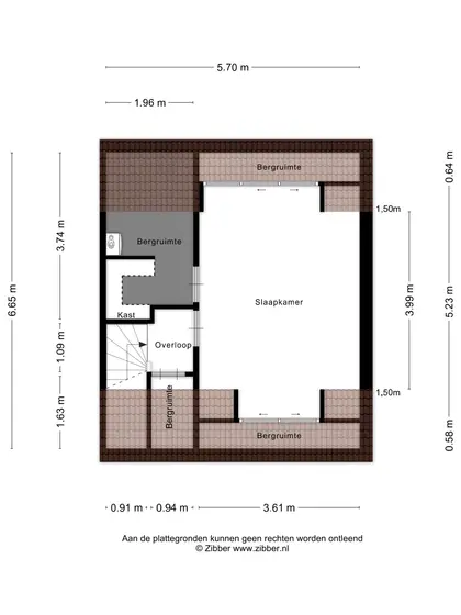 Plattegrond 3 van Nieuwe Vlissingseweg 127