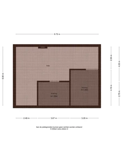 Plattegrond 2 van Rozenlaan 15