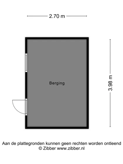 Plattegrond 4 van Lijsterhofstraat 16
