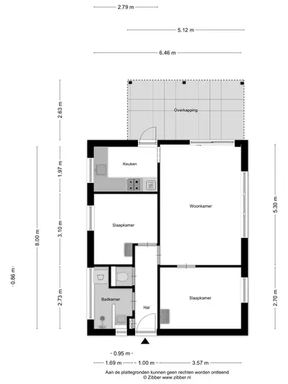 Plattegrond 1 van Oosterpark 81