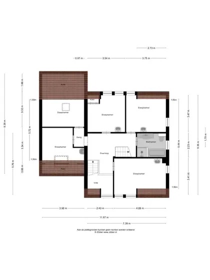 Plattegrond 2 van Thibautstraat 19