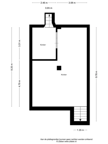 Plattegrond 5 van Kaai 91