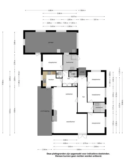 Plattegrond 2 van Berkenlaan 3