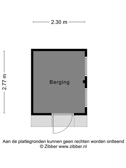 Plattegrond 3 van Hoge Weide 54