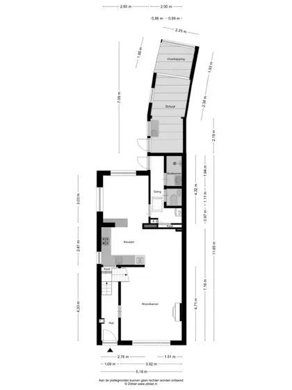Plattegrond 1 van Noordweg 67