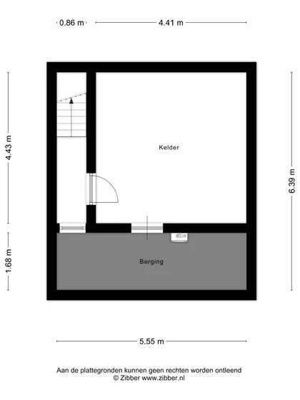 Plattegrond 4 van Eikenlaan 56